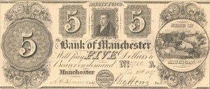 The Bank of Manchester - Paper Money